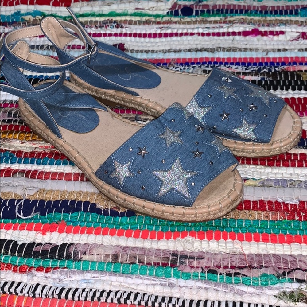 Jessica Simpson Jean Sandals